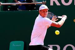 Tomáš Berdych na turnaji v Monte Carlu 2013