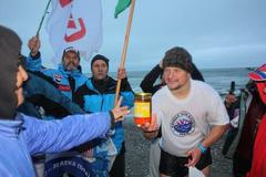 ¨Beringův průliv - otužilci - Zdeněk Tlamicha