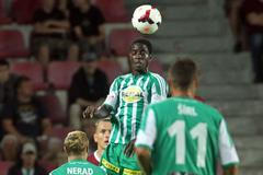 Fotbal, Sparta - Bohemians 1905: Moustapha Ndiaye (BOH)