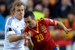 Španělsko - Finsko, Pukki vyrovnal na 1:1