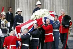 Fotogalerie: Pohřeb Margaret Thatcherové / Katedrála Svatého Pavla