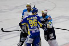 Hokej, extraliga, Zlín - Plzeň: Jaroslav Balaštík (96)