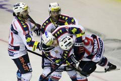 Hokej, extraliga: Kladno - Pardubice: radost Pardubic