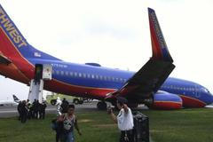 Havarované letadlo v New Yorku