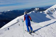 Areál Rosa Chutor nedaleko Krasné Poljany