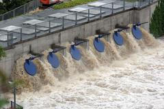 Povodeň na Rokytce v Praze