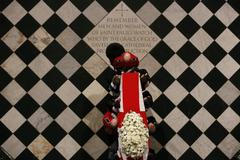 Fotogalerie: Pohřeb Margaret Thatcherové / Katedrála Svatého Pavla