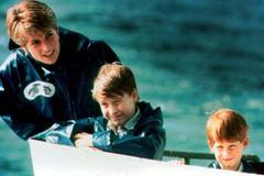 Lady Diana a princové William a Harry.