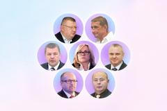 Rittig, Janoušek, Tluchoř, Nagyová, Boček, Fuksa, Páleník