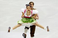 ME v krasobruslení, taneční páry: Angelina Teleginová a Otar Japaridze