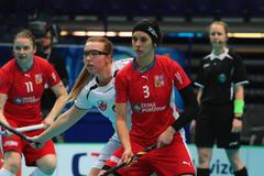 Česko vs. Posko na MS florbalistek 2013