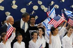 Fotogalerie: Obama v Izraeli