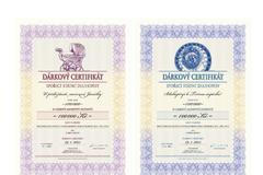 Státní spořicí dluhopisy - dárkový certifikát vánoční emise 2013