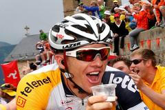 Adam Hansen na Tour de France 2013