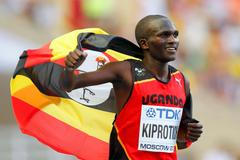 MS v atletice 2013, maraton mužů: vítězný Stephen Kiprotich
