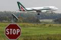 Alitalia Letiště Fiumicino Letadlo
