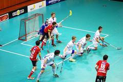 Šlágr florbalové ligy Tatran Střešovice - Chodov