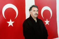 Abdulláh Ocalan na archivním snímku