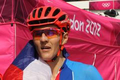 Biker Jaroslav Kulhavý na olympiádě v Londýně