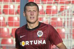 Manuel Pamič v zápase Sparta - České Budějovice