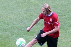 Fotbal, trénink reprezentace: Jaroslav Plašil