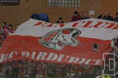 Hokej, extraliga, Zlín - Pardubice: fanoušci Pardubic