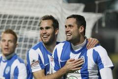 Radost fotbalistů Mladé Boleslavi