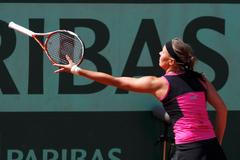 Lucie Hradecká na French Open