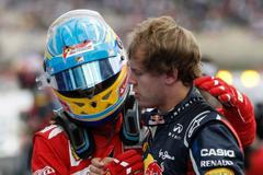 VC Německa: Fernando Alonso a Sebastian Vettel v cíli