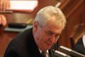 Prezident Zeman před poslanci