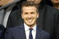 David Beckham na zápase Valencie - Paris St. Germain