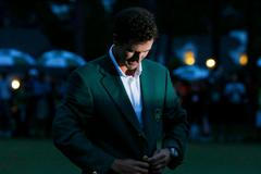 Adam Scott po vítězství na Masters v Augustě