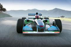 Benetton Michaela Schumachera, který bude k mání