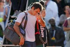 Roger Federer na French Open 2013
