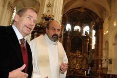 Václav Havel a Tomáš Halík