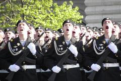 Vojenská přehlídka v Moskvě