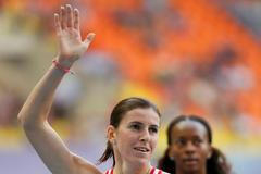 MS v atletice 2013, 400 m př. - semifinále: Zuzana Hejnová a Dalilah Muhammadová