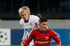 LM, CSKA Moskva - Plzeň: Steven Zuber - František Rajtoral