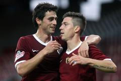 Sparta - Bohemians 1905: Kamil Vacek a Tomáš Přikryl