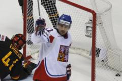 Česko - Německo (Plekanec slaví, radost)