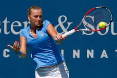 Petra Kvitová na turnaji v Cincinnati