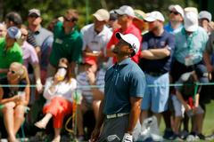 Tiger Woods na turnaji Masters v Augustě