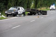 Smrtelná nehoda motorkáře na Domažlicku