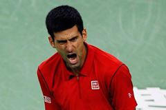 Novak Djokovič ve finále turnaje v Šanghaji 2013