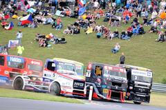 ME tahačů v Mostě: trucky