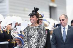 Vévodkyně Catherine pokřtila loď