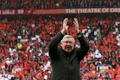 Fotbal, Premier League, Manchester United - Swansea City: loučení Alexe Fergusona