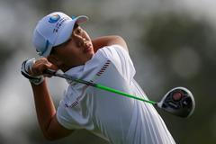 Guan Tianlang na turnaji Masters v Augustě