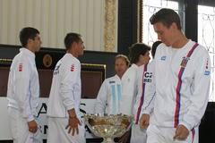 Los semifinálového duelu Davis Cupu 2013 Česko - Argentina