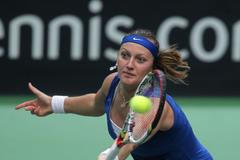 Fed Cup, Česko - Austrálie: Petra Kvitová